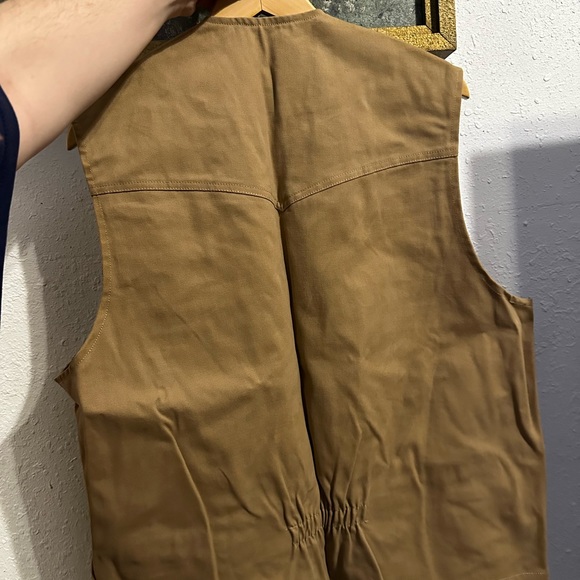 New Wyoming Traders Bronco Canvas Vest - Picture 3 of 7